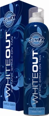 whiteout spray tan